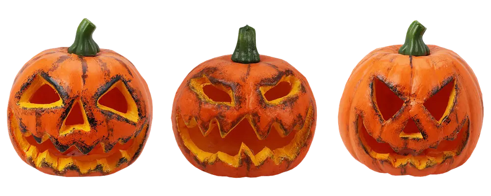 Halloween pumpa LED - 15 cm