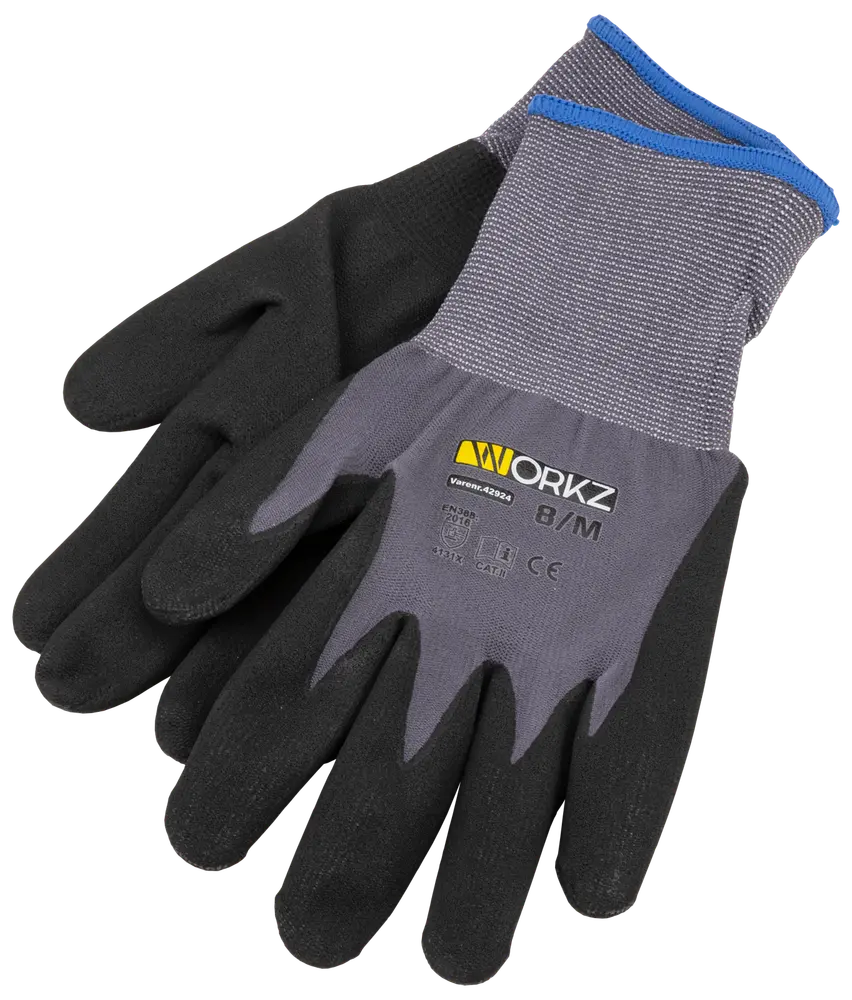 Flex arbejdshandske str. 8