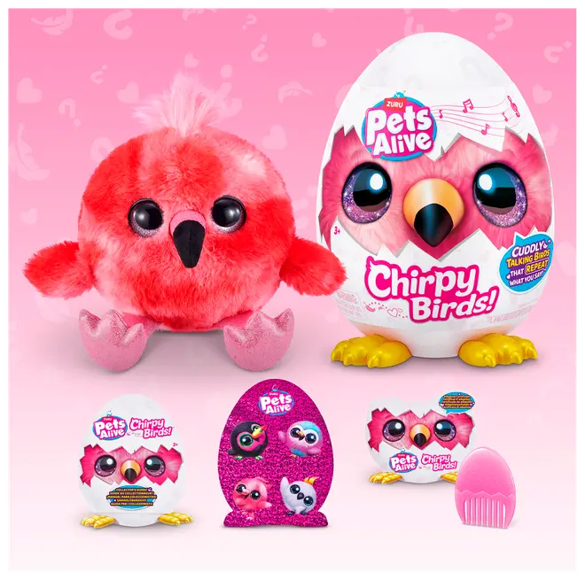 Pets Alive Chirpy Birds