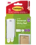 3M Command Jumbo Universal Sticky Nail, skaderfri ophængning, holder op til 3,6 kg, nem at fjerne, passer til rammer op til 45x60 cm, inkl. klæbestrimler, sølvfarvet.