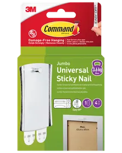 Command™ Universalspik Självhäftande – 1 krok