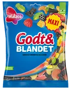 Malaco Godt & Blandet 340 g