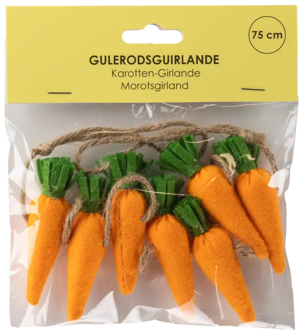 Morotsgirlang - 75 cm