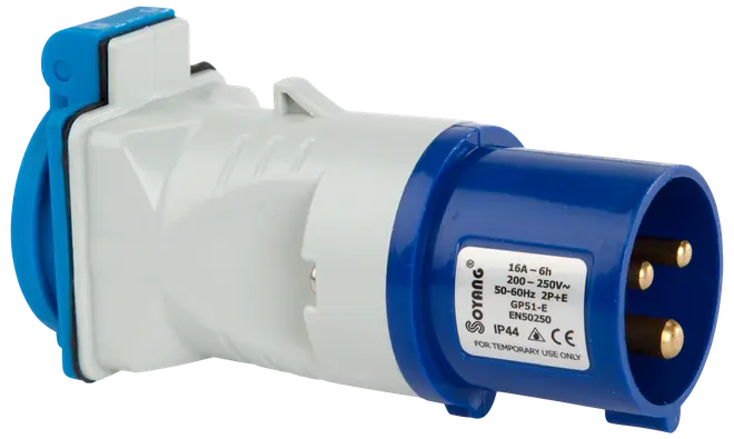 CEE overgangsadapter til 230 V