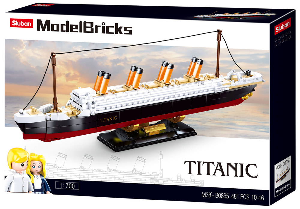 Sluban Titanic M38-B0835 - 481 dele