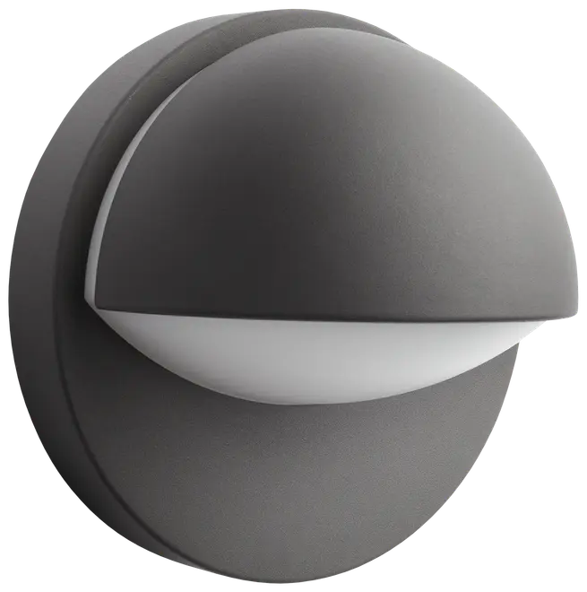 PHILIPS Væglampe June E27 - antracitgrå