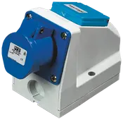 CEE kombineret vægudtag 230 V