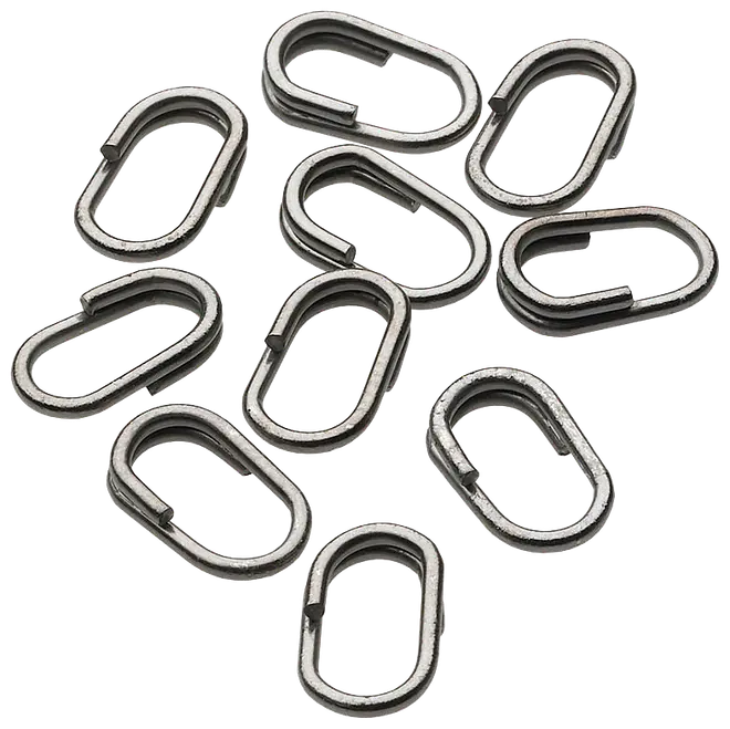 Kinetic Oval Splitring 4 x 8 mm 10-pak