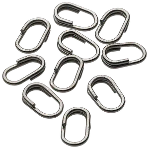 Kinetic Oval Splitring 4 x 8 mm 10-pak