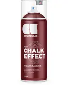 Spraydåse med Cosmos Lac Matt Chalk Effect maling, farve 19 Dark Sangria, 400 ml. Hurtigtørrende akrylformel, ekstra dyse til store flader, drypfri teknologi.