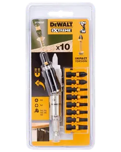 Dewalt bitsset 10 delar