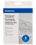 Heatmax packningsset med keramisk klister, innehåller 2,5 meter 8 mm glasfiberpackning för ugnar. Förpackad i blåvit ask.