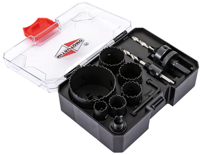 Hålsågsset 10 delar ­Ø19-68 mm 