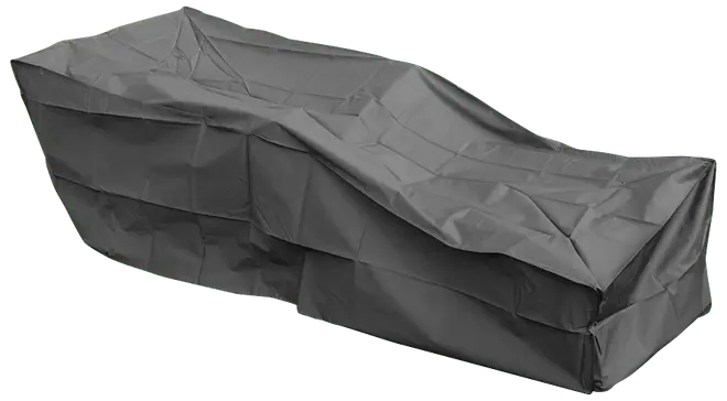 Solsängsöverdrag 46x75x200 cm - Svart