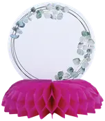 Honeycomb med skilt fuchsia