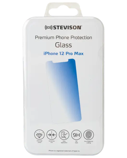 STEVISON Hærdet glas til iPhone 12 Pro Max