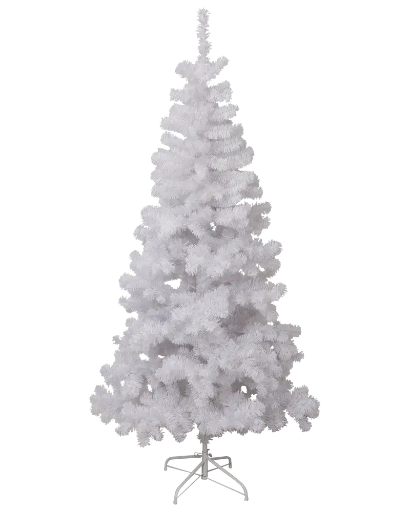 Julgran på fot 180 cm - vit