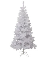 Julgran på fot 180 cm - vit