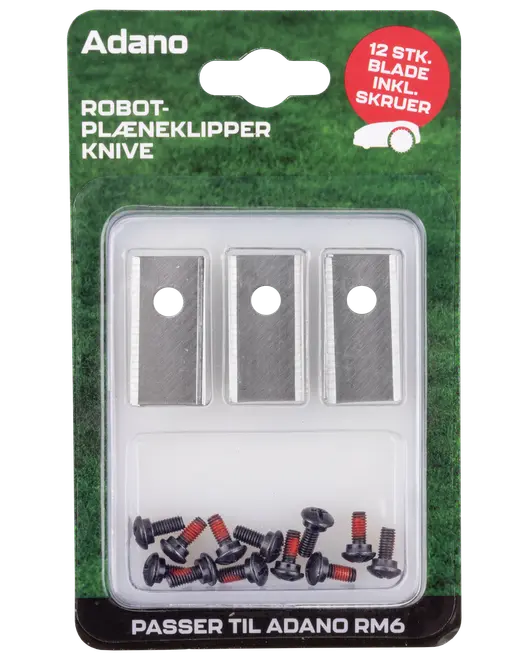 Knivblade 12-pak til Robotplæneklipper