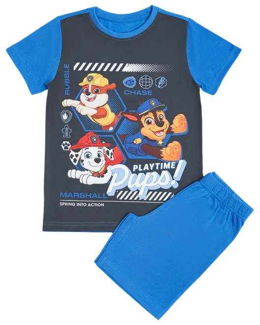 Paw patrol t-shirt og shorts sæt