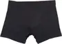 Herre sorte boxershorts med bred elastisk linning, mellemlang benlængde og flade syninger for komfort. Fremstillet af blødt, strækbart materiale for tæt pasform.