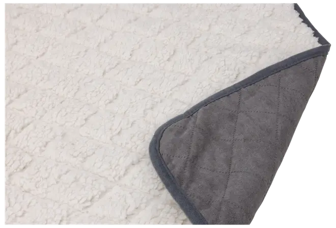 Husdjursmatta vit 100x70 cm