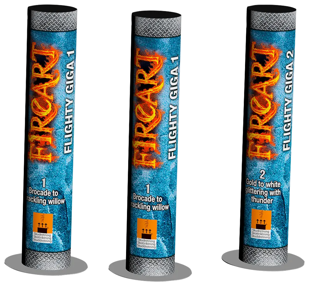 Fireart Flighty Giga single shot 3-pak