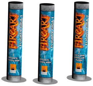 Fireart Flighty Giga single shot 3-pak