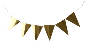 Guirlande guld 2 meter