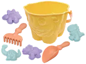 Sandleksaker med spann 7 delar