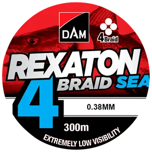 DAM 4 BRAID 300M 0,25MM GUL