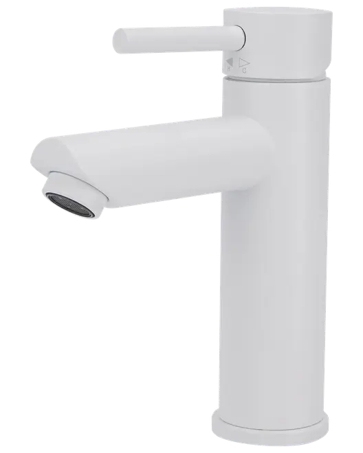 Tvättställsblandare Carlsbad - vit