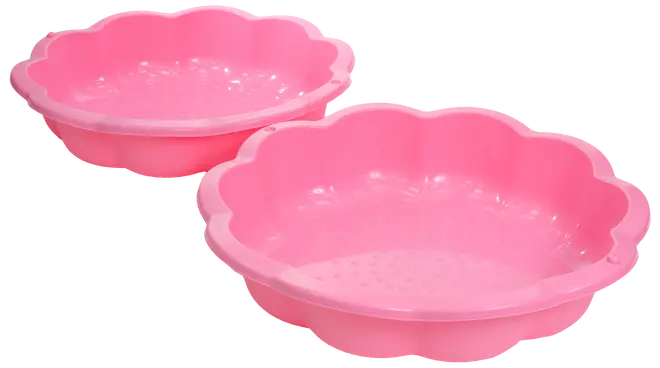 Sandkasse og badebassin plast - pink