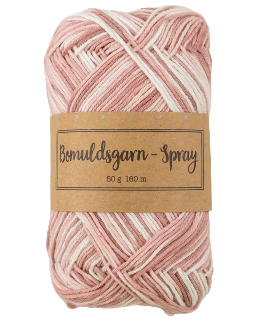 Cotton print garn 50 g - ass. farver