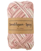 Cotton print garn 50 g - ass. farver