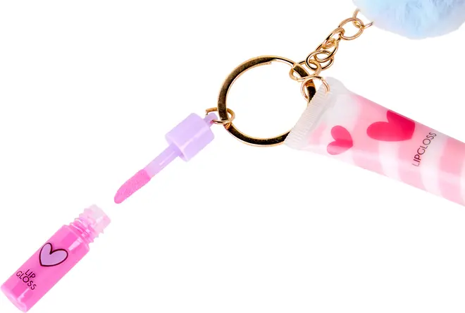 Create It! Nøglering med lipgloss og pompom