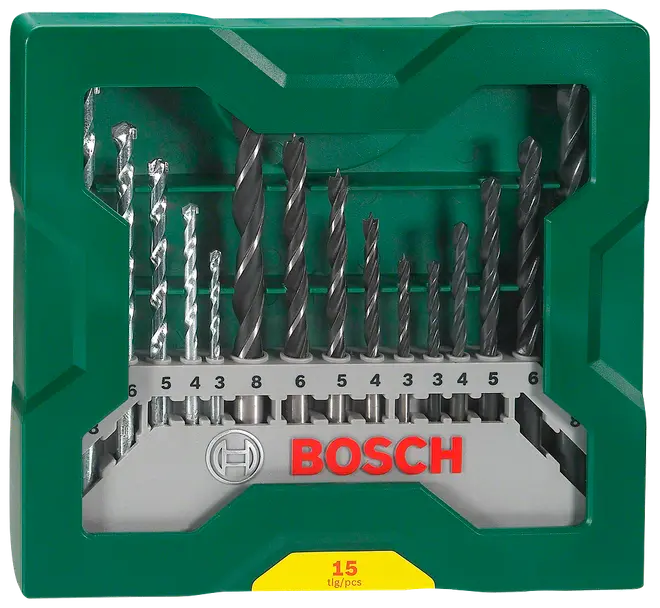 Borsæt træ/metal/mur 15 dele
