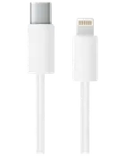 STEVISON USB-C til lightning 0,5 meter - hvid