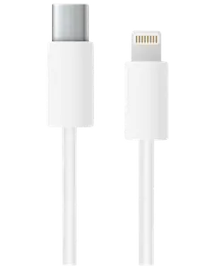 STEVISON USB-C til lightning 0,5 meter - hvid