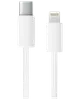STEVISON USB-C til lightning 0,5 meter - hvid