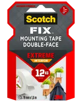 Scotch-FIX™ Dobbeltklæbende Ekstrem INDE 19 mm x 1,8 meter