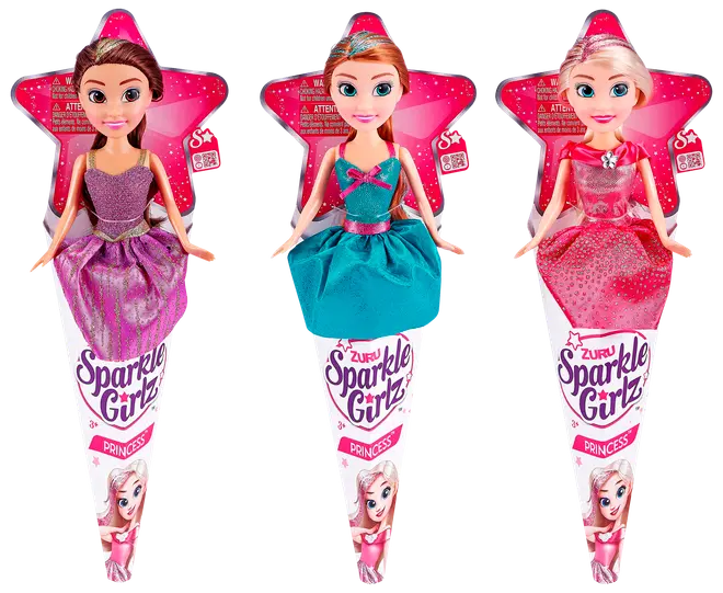 ZURU Sparkle Girlz Princess - assorterede varianter