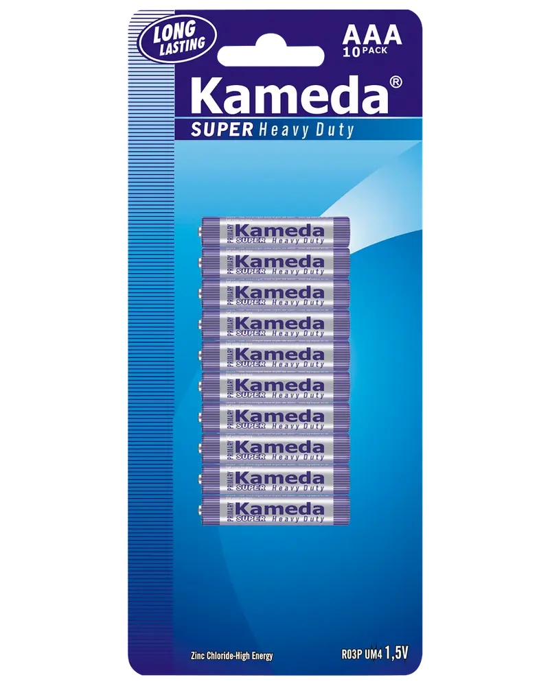 Kameda super batteri - AAA 10 st