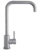 Köksblandare böjd mattkrom