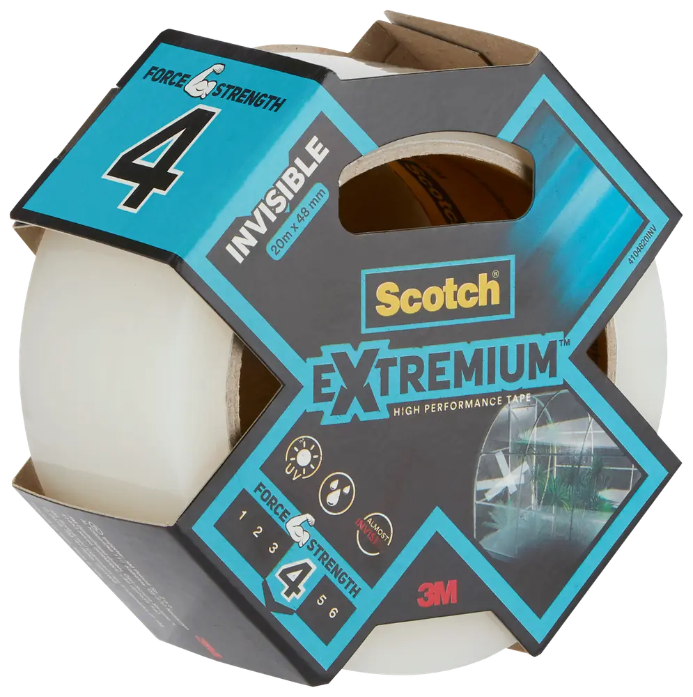Scotch® Extremium™ INVISIBLE Højtydende Tape - 20 meter x 48 mm