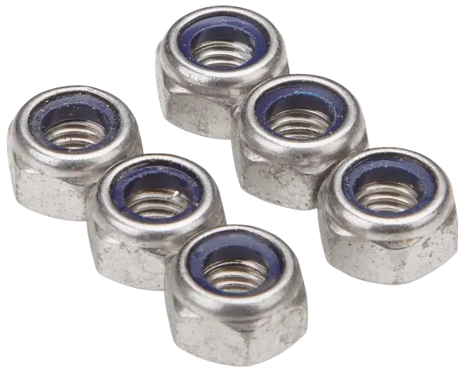 Låsmutter A4 M8 6st