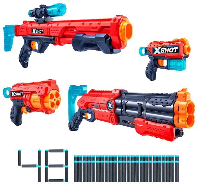 X-Shot Ultimate Shootout - assorterede designs