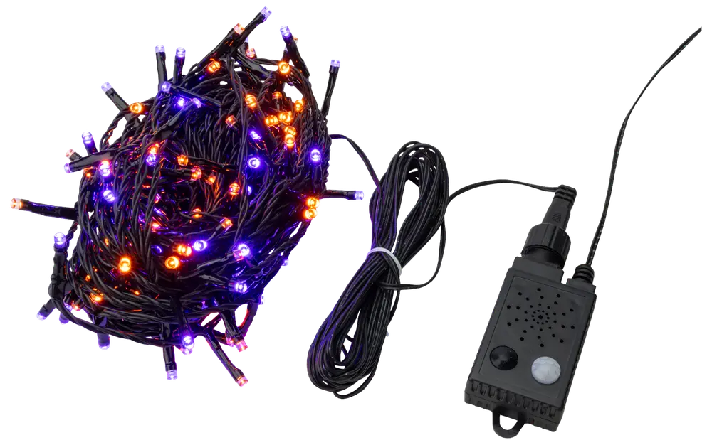 LED-ljusslinga med läskiga ljud