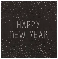 Nyårsservetter – olika mönster