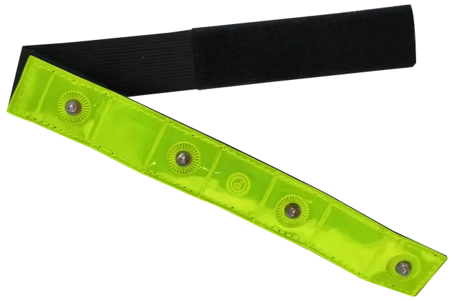 Synlig i Mørket Refleksarmbånd med LED